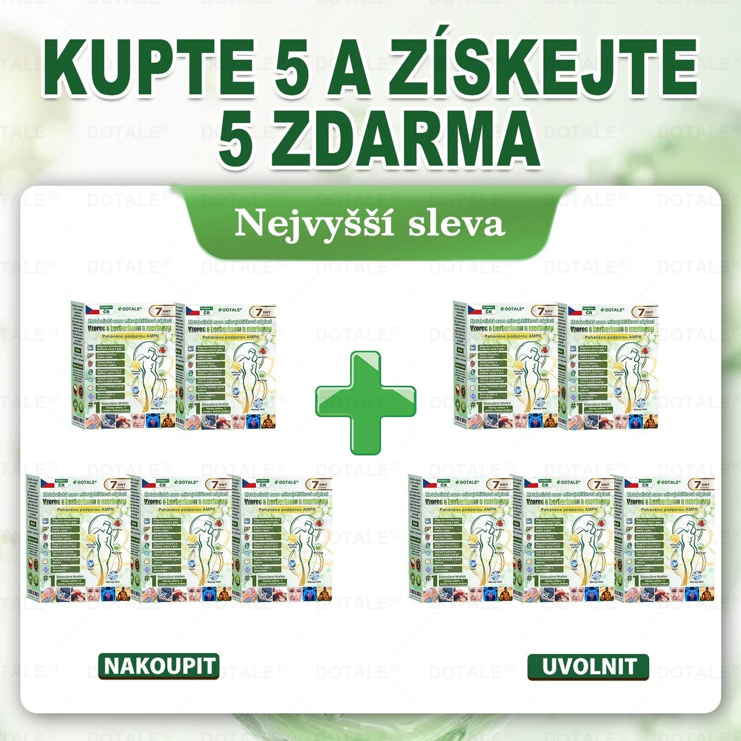 🎁 Zbývá už jen 5 krabic! Dáváme vám extra 30% slevu! Buďte fit a zdraví. Prohrajte teď a další šanci budete mít až příští rok.