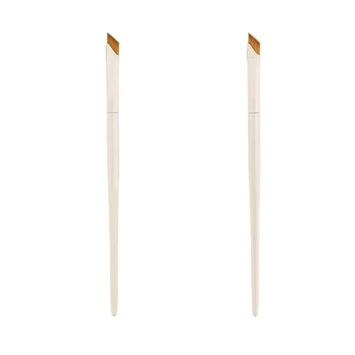 Upgrade Blade Eyeliner Brush Ultra Thin Fine Angle Flat Eyebrow Brush Under The Eye Makeup Brushes Precise Detail Brush white