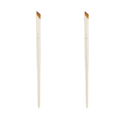 Upgrade Blade Eyeliner Brush Ultra Thin Fine Angle Flat Eyebrow Brush Under The Eye Makeup Brushes Precise Detail Brush white
