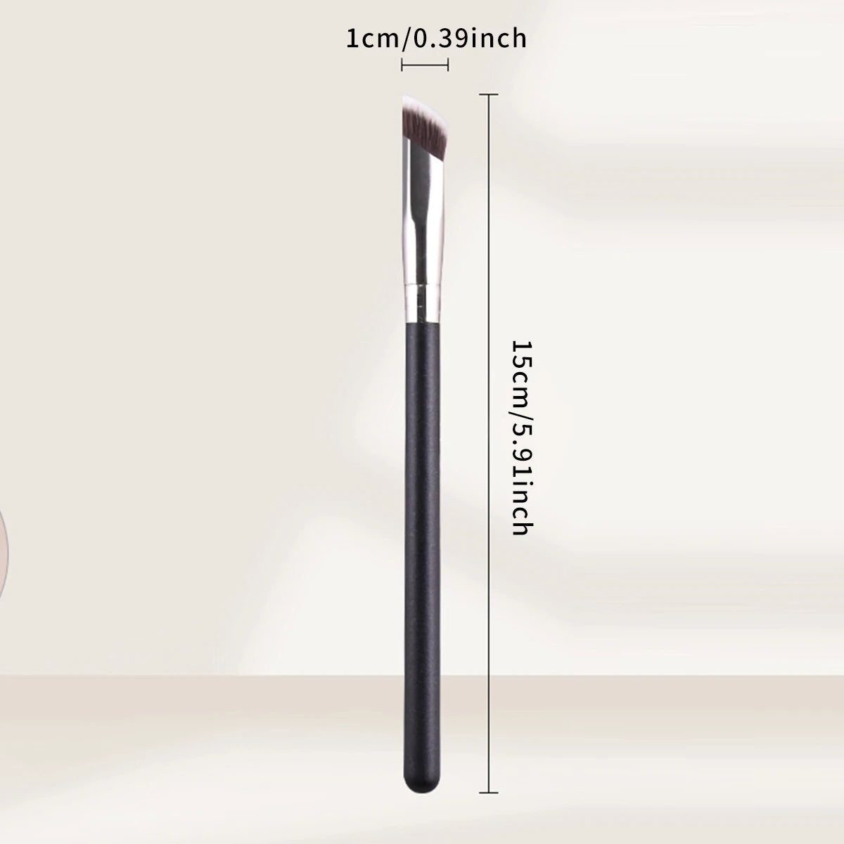 Angled Liquid Powder Contour Makeup Brushes Cream Blush Liquid Foundation Blending Brush Angled Professional Beauty Tools
