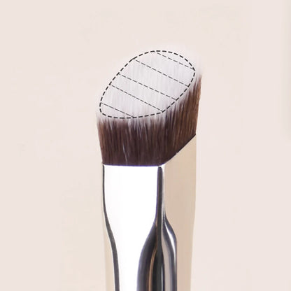 Angled Liquid Powder Contour Makeup Brushes Cream Blush Liquid Foundation Blending Brush Angled Professional Beauty Tools