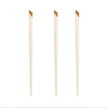 Upgrade Blade Eyeliner Brush Ultra Thin Fine Angle Flat Eyebrow Brush Under The Eye Makeup Brushes Precise Detail Brush white