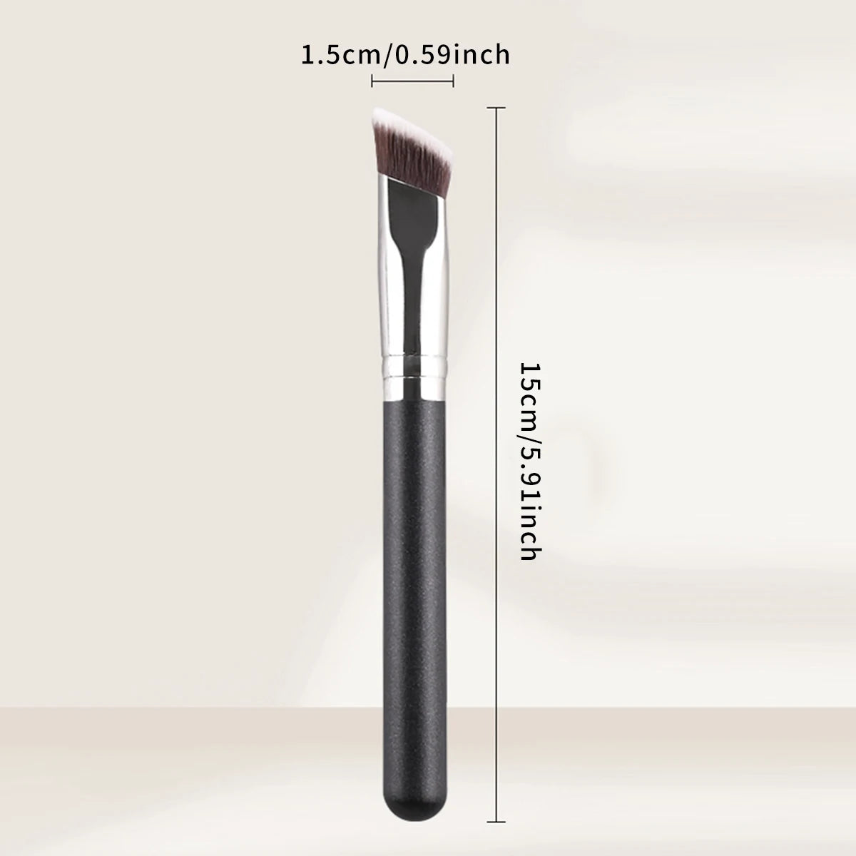 Angled Liquid Powder Contour Makeup Brushes Cream Blush Liquid Foundation Blending Brush Angled Professional Beauty Tools