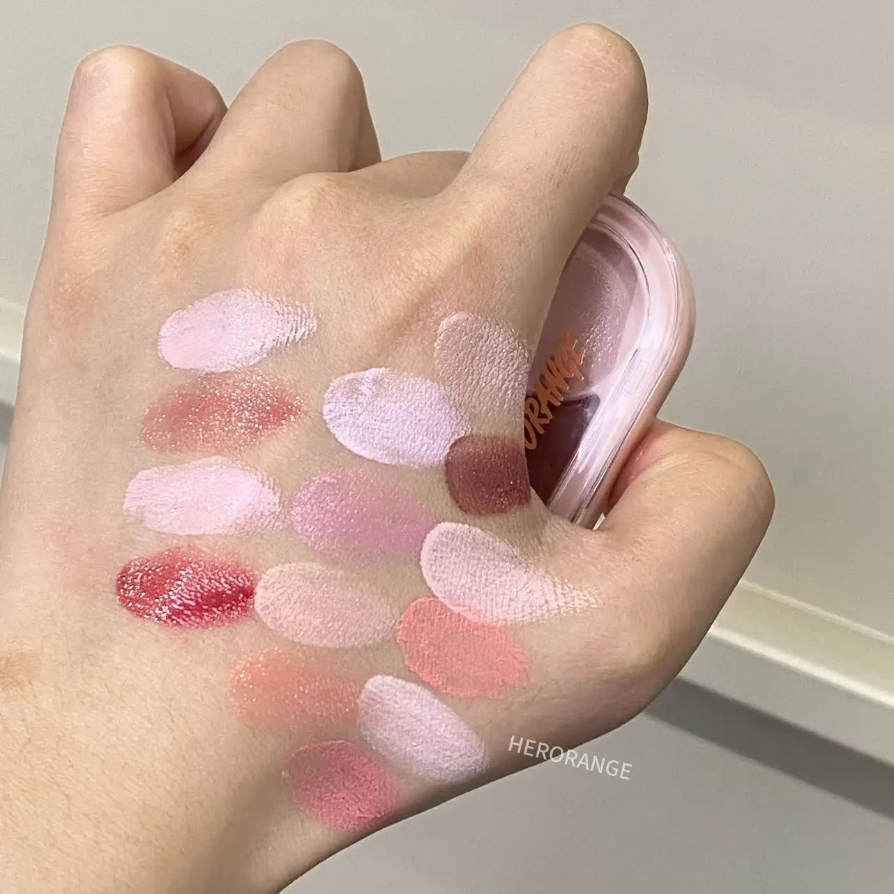 Two Tone Cream Blush Smooth Texture Natural Blend Waterproof Long Lasting Daily Date Makeup