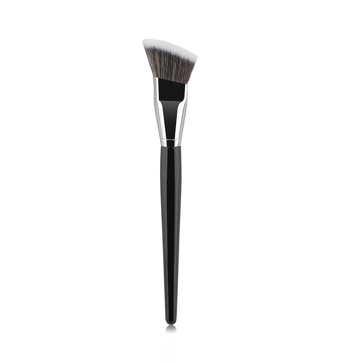 Angled Liquid Powder Contour Makeup Brushes Cream Blush Liquid Foundation Blending Brush Angled Professional Beauty Tools